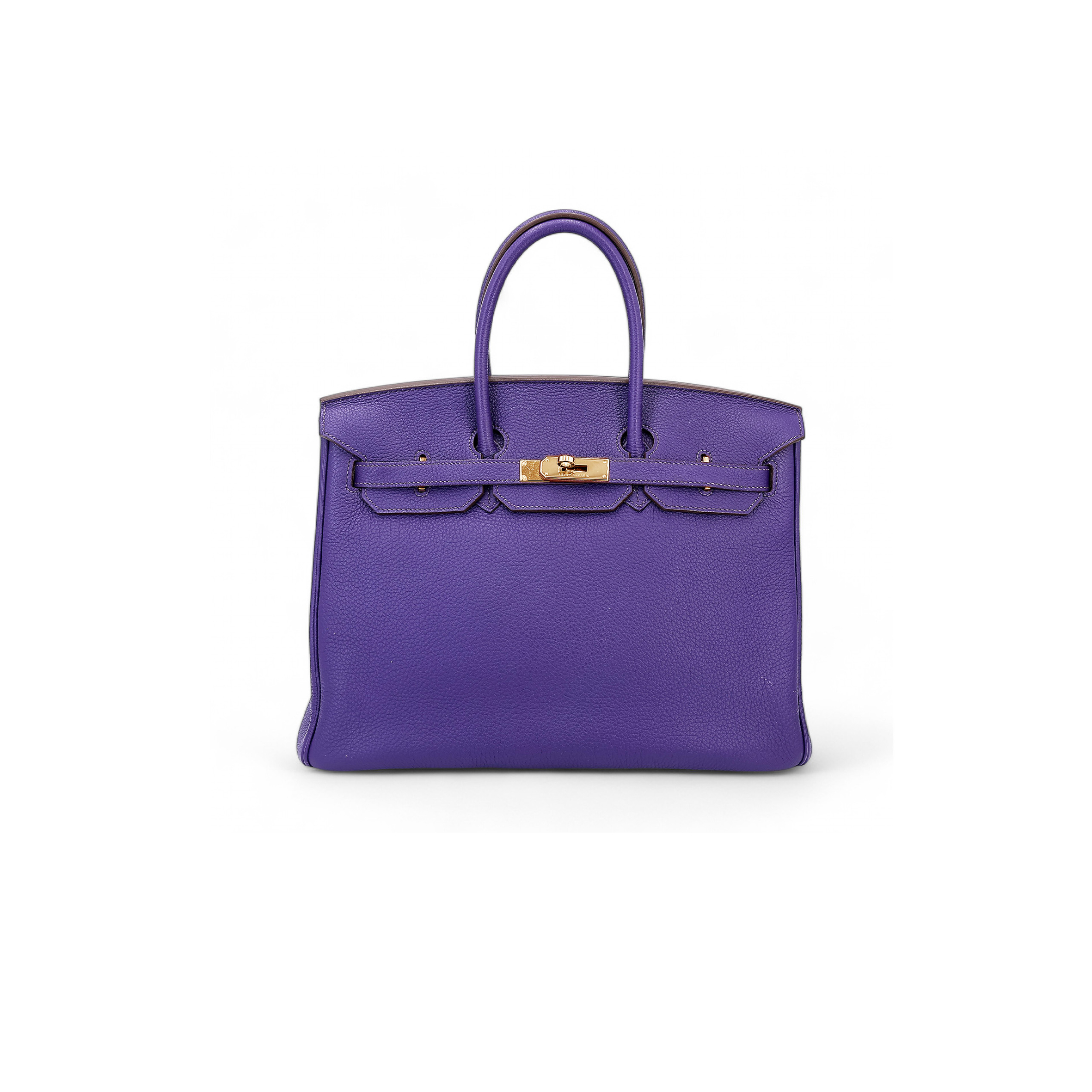 H**mes master birkin 35 togo leather calfskin fantasy purple gold buckle bag bk30p9tgcm (35*28*18cm)